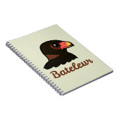 Bateleur Profil Notizblock (Rechte Seite)