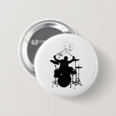 Bateria Silueta con Notas Button (Vorne & Hinten)