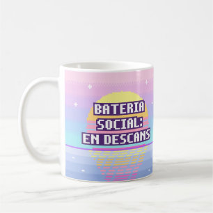 Bateria Social: En Descans Pixel Tasse