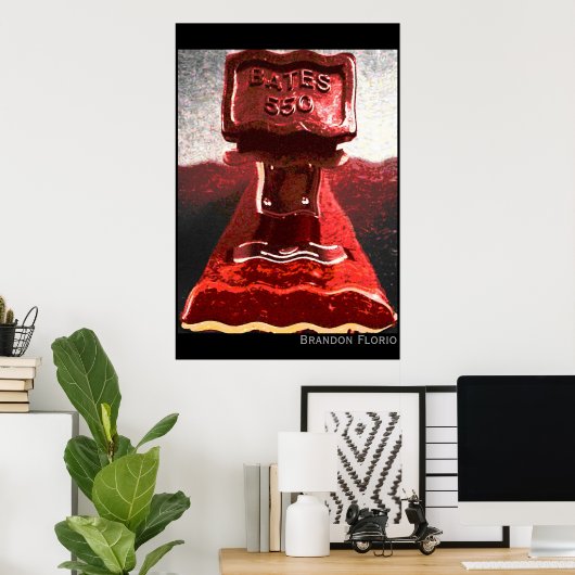 Bates 550 poster (Heimbüro)