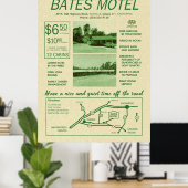 Bates Motel Advertising Poster (Heimbüro)