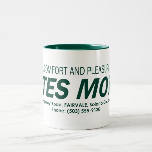 Bates Motel Kaffee Tasse (Mittel)