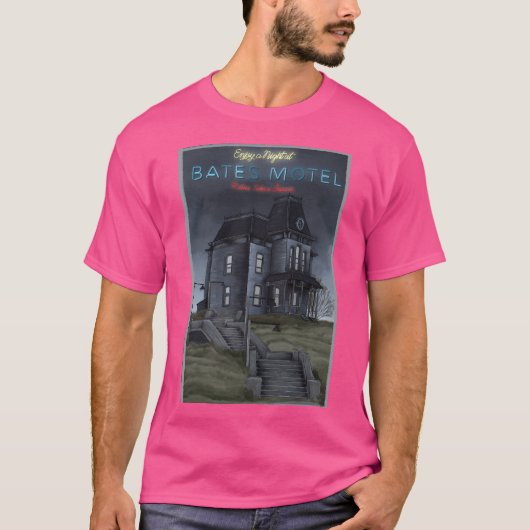 Bates Motel Poster T-Shirt (Vorderseite)
