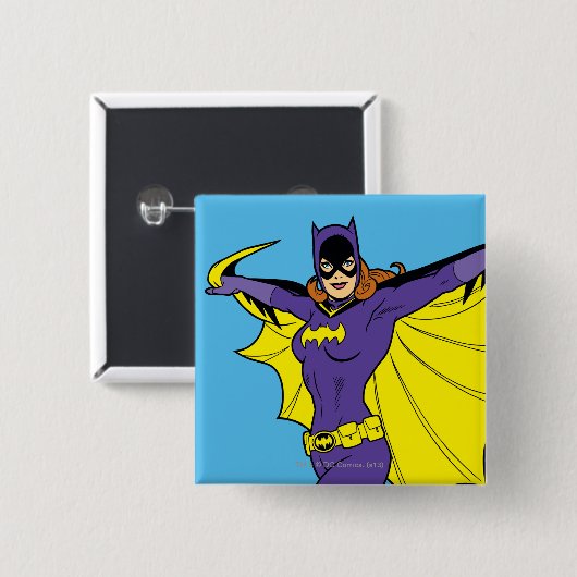 Batgirl Button (Vorne & Hinten)