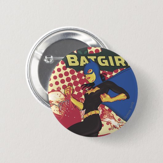 Batgirl Button (Vorne & Hinten)