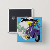 Batgirl Cycle Button (Vorne & Hinten)