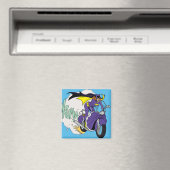 Batgirl Cycle Magnet (In Situ (Geschirrspüler))