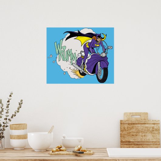 Batgirl Cycle Poster (Küche)