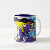 Batgirl Cycle Zweifarbige Tasse (VorderseiteRechts)