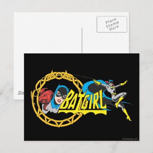 Batgirl Display Postkarte (Vorne/Hinten)