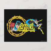Batgirl Display Postkarte (Vorderseite)