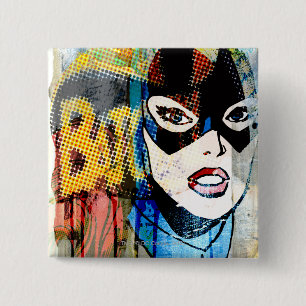 Batgirl Head Button