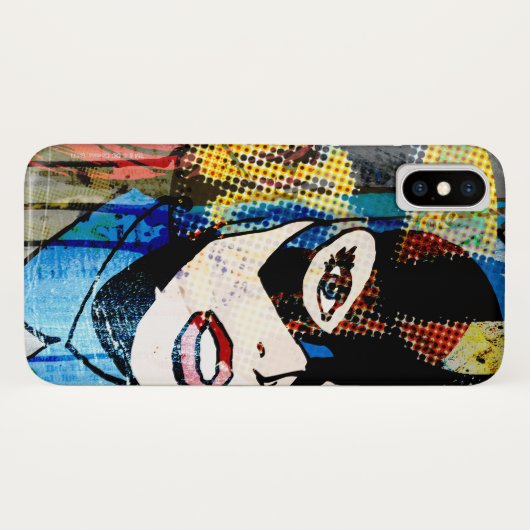 Batgirl Head Case-Mate iPhone Hülle (Rückseite (Horizontal))