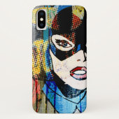 Batgirl Head Case-Mate iPhone Hülle (Rückseite)
