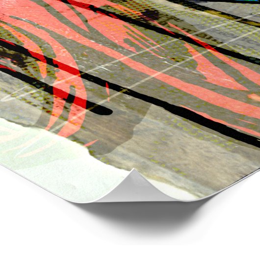 Batgirl Head Poster (Ecke)