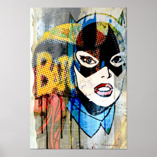 Batgirl Head Poster