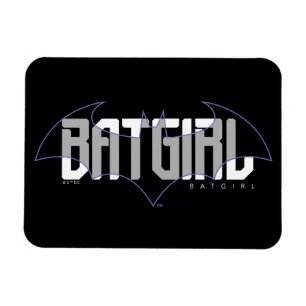 Batgirl Hi-Tech Name Grafik Magnet