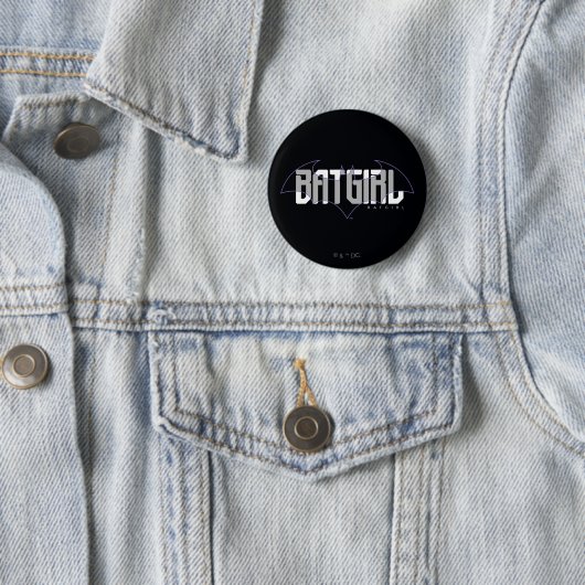 Batgirl Hi-Tech Name Graphic Button (Beispiel)