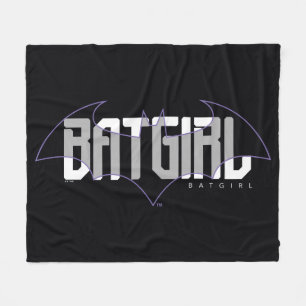 Batgirl Hi-Tech Name Graphic Fleecedecke