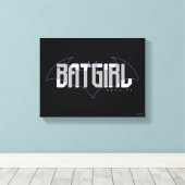 Batgirl Hi-Tech Name Graphic Leinwanddruck (Insitu (Holzboden))