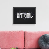 Batgirl Hi-Tech Name Graphic Leinwanddruck (Insitu (Wohnzimmer))