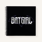 Batgirl Hi-Tech Name Graphic Notizblock (Vorderseite)