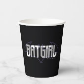 Batgirl Hi-Tech Name Graphic Pappbecher (Vorderseite)