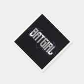 Batgirl Hi-Tech Name Graphic Serviette (Ecke)