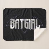 Batgirl Hi-Tech Name Graphic Sherpadecke (Vorderseite (Horizontal))