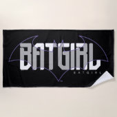 Batgirl Hi-Tech Name Graphic Strandtuch (Vorderseite)