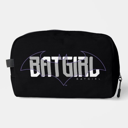 Batgirl Hi-Tech Name Graphic Waschbeutel (Vorderseite)