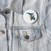 Batgirl im Batcycle Button (Beispiel)