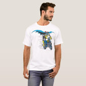 Batgirl im Batcycle T-Shirt (Vorne ganz)