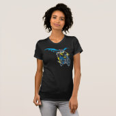 Batgirl im Batcycle T-Shirt (Vorne ganz)