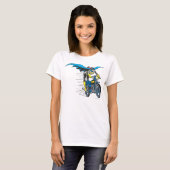 Batgirl im Batcycle T-Shirt (Vorne ganz)