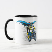 Batgirl im Batcycle Tasse (Links)