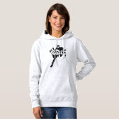 Batgirl Ink Brush Name Hoodie (Vorne ganz)
