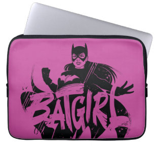 Batgirl Ink Brush Name Laptopschutzhülle