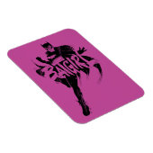 Batgirl Ink Brush Name Magnet (Rechte Seite)