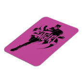 Batgirl Ink Brush Name Magnet (Linke Seite)