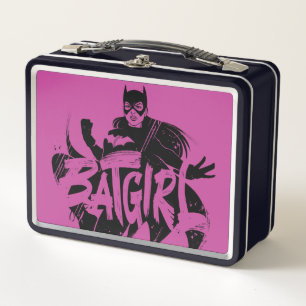 Batgirl Ink Brush Name Metall Brotdose