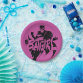 Batgirl Ink Brush Name Pappteller (Party)