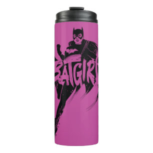 Batgirl Ink Brush Name Thermosbecher