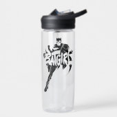 Batgirl Ink Brush Name Trinkflasche (Links)