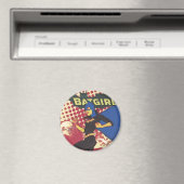 Batgirl Magnet (In Situ (Geschirrspüler))