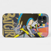 Batgirl Mid-Air Case-Mate iPhone Hülle (Rückseite (Horizontal))
