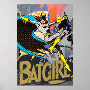 Batgirl Mid-Air Poster
