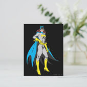 Batgirl-Posen Postkarte (Stehend Vorderseite)