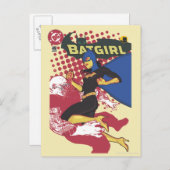 Batgirl Postkarte (Vorne/Hinten)