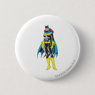 Batgirl Stands Button